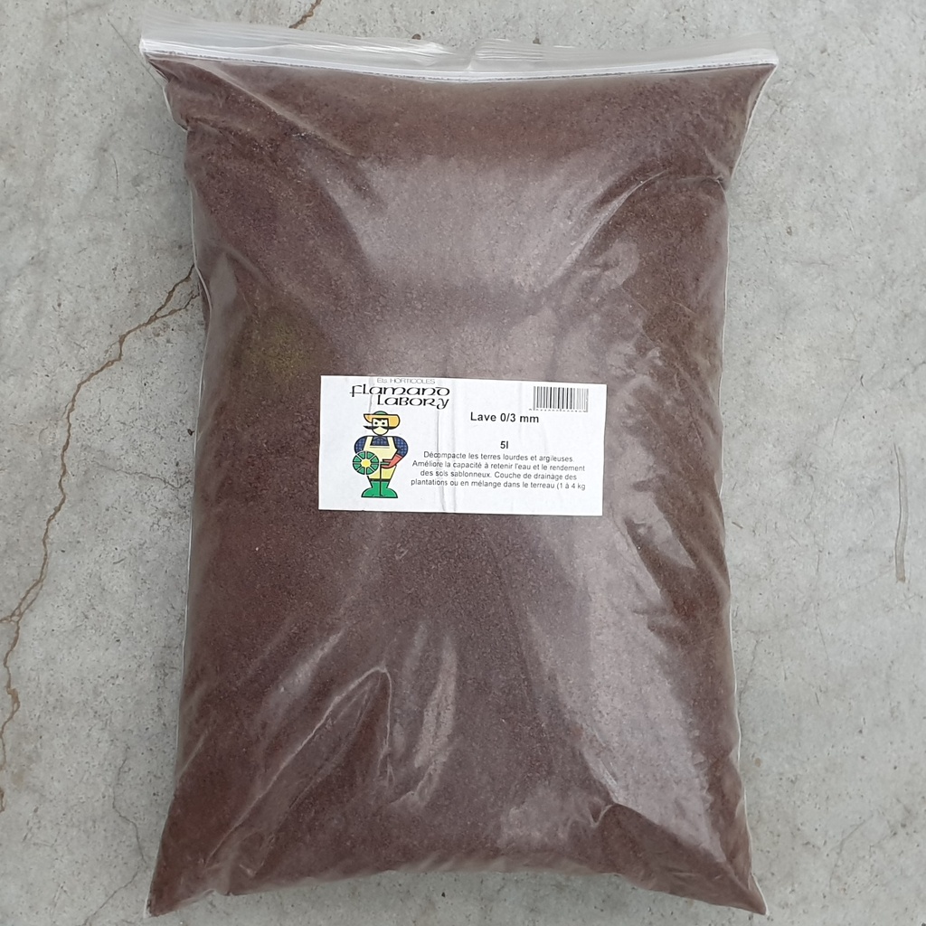 Lave 0/3 mm (5 L)