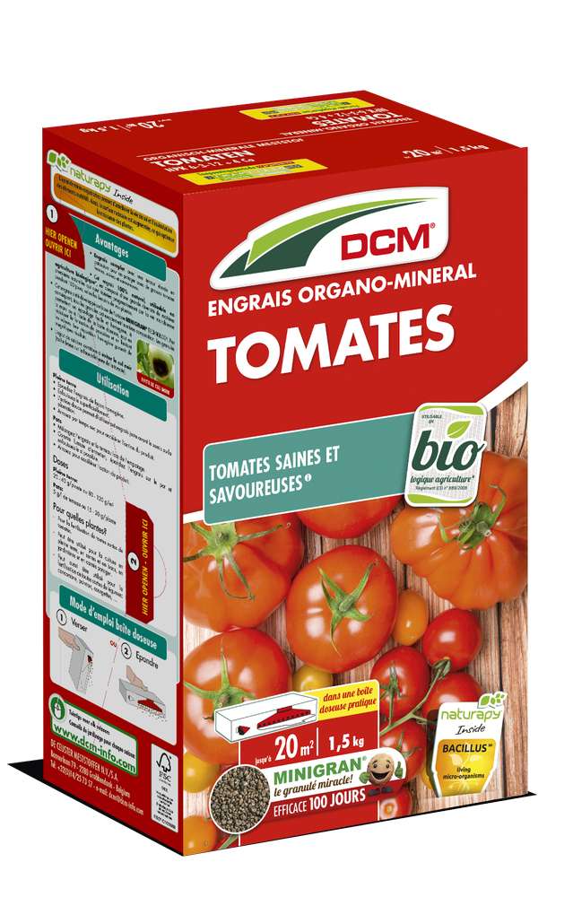 Engrais Organo-minéral Tomates Bio (1,5 kg)