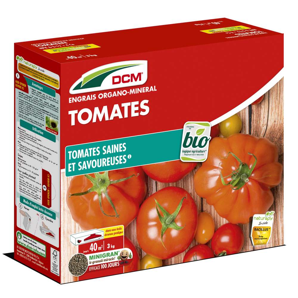 Engrais Organo-minéral Tomates Bio (3 kg)