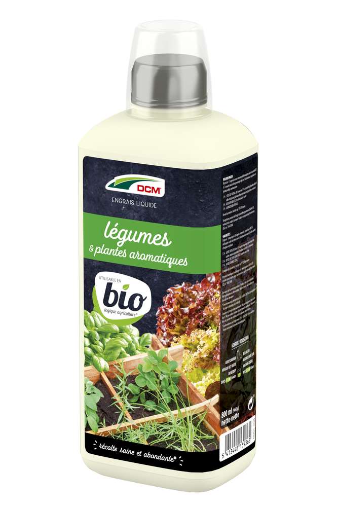 Engrais Liquide Légumes & Herbes Aromatiques Bio (0,8 L)