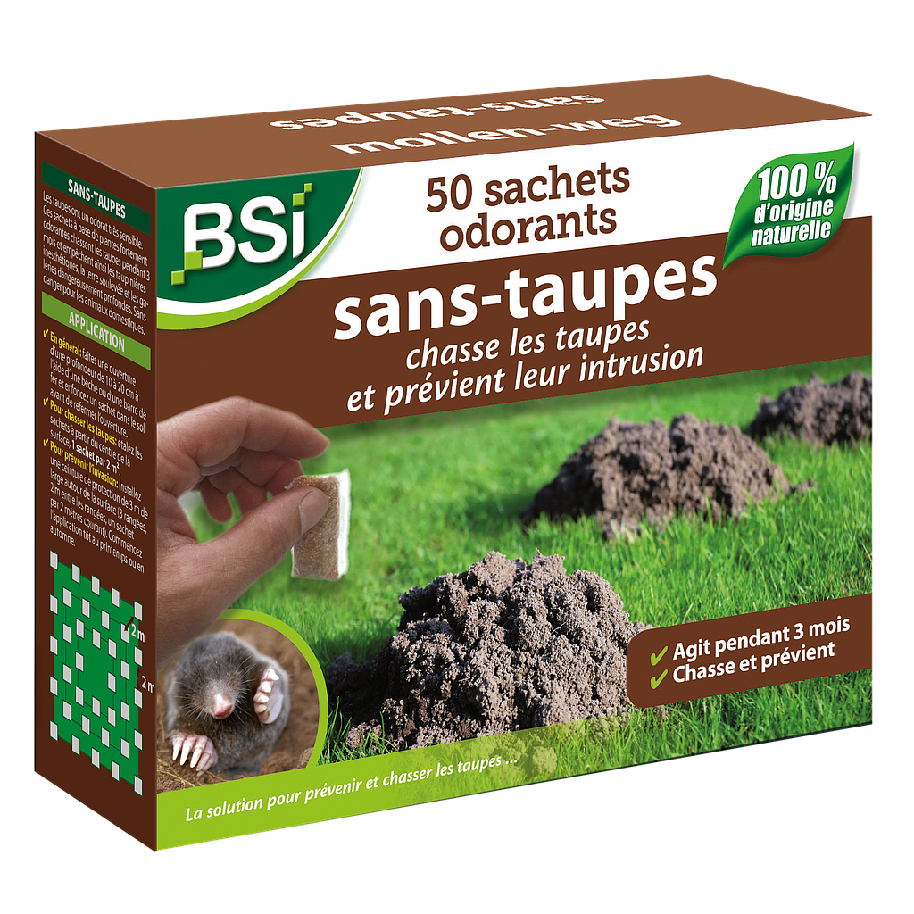 Sans Taupes 50 Sachets odorants (50 sachets)