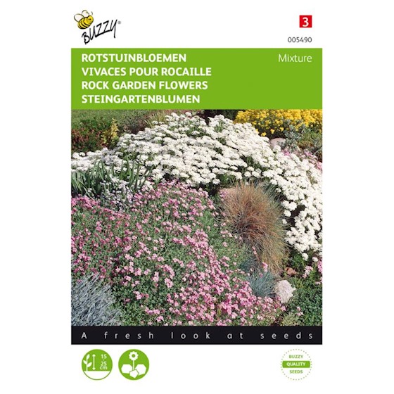 Mélange de fleurs vivaces pour rocailles (Semences)