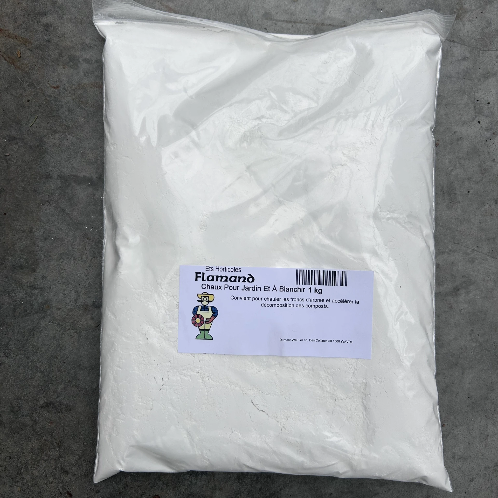 Chaux Pour Jardin Et À Blanchir 1 kg