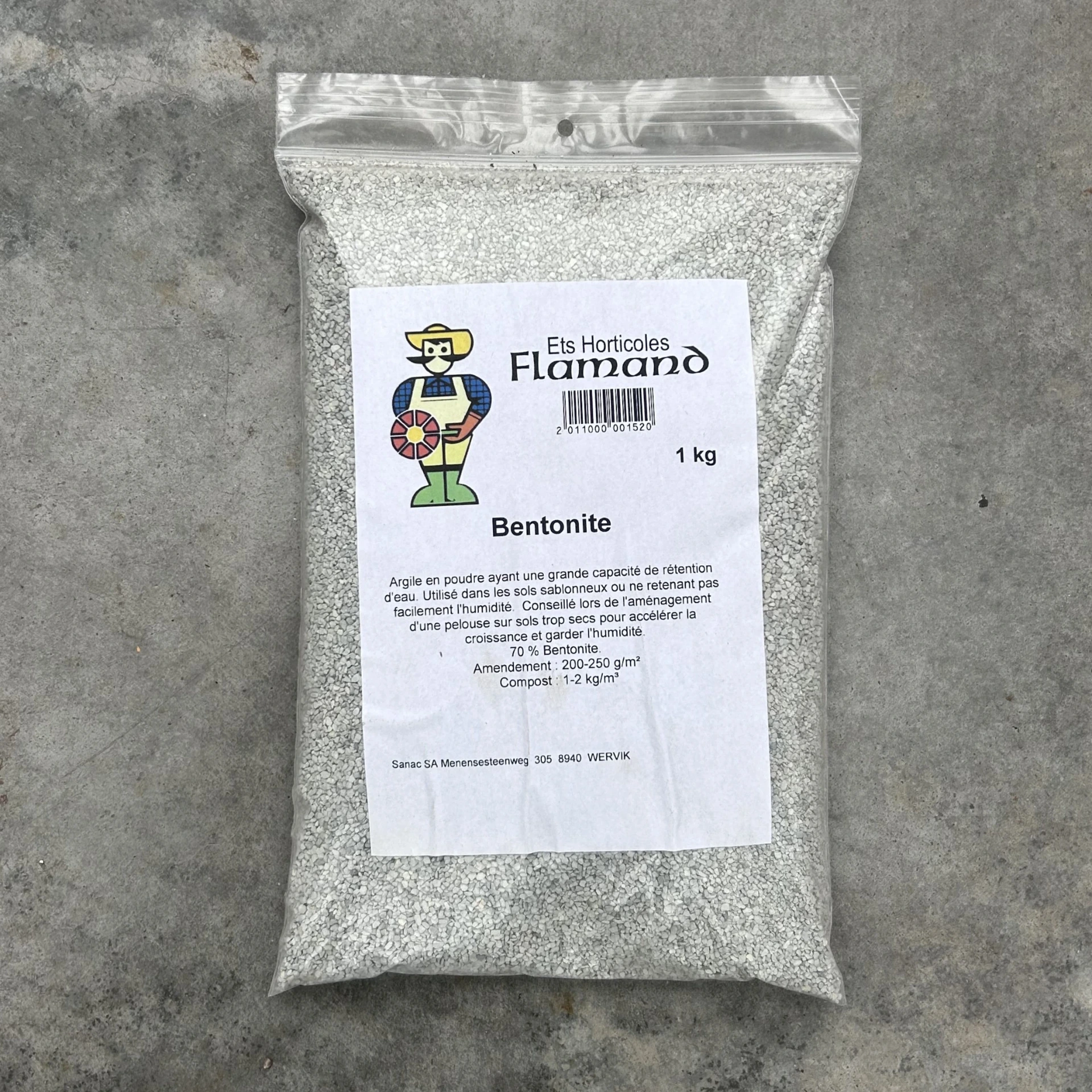 Bentonite 1 kg