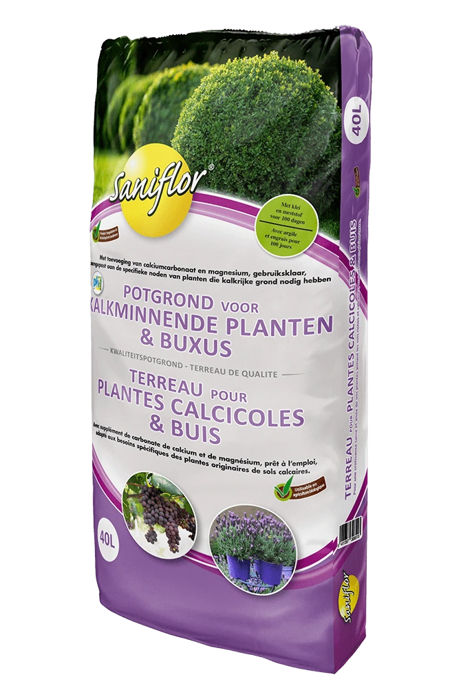 [253540] Terreau plantes calcicoles et buis BIO 40 L