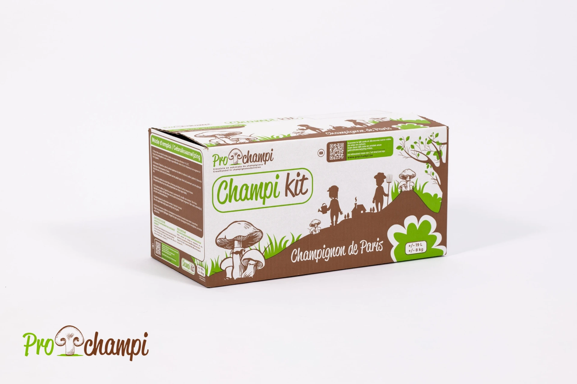 Champignon de Paris Blanc - ChampiKit