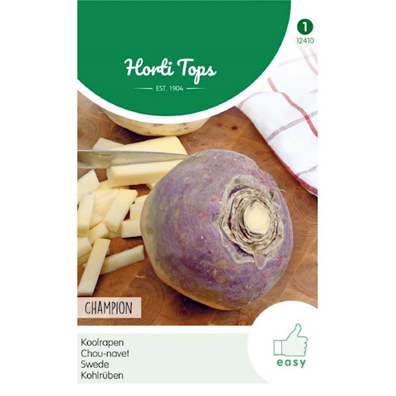 Chou Rutabaga Champion jaune à collet violet (Semences)