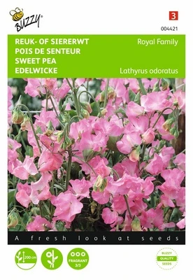 [B4421] Pois de Senteur Royal Family Rose - 4 g