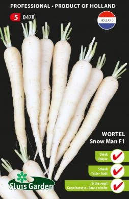 Carotte White Satin F1 - 500 graines