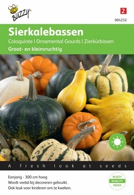 Coloquinte Petits et Grands fruits - 2 g