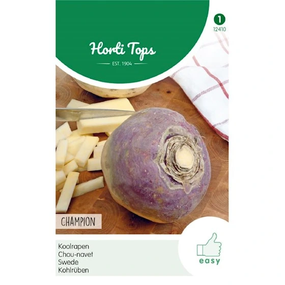 Chou Rutabaga Champion jaune à collet violet - 5 g