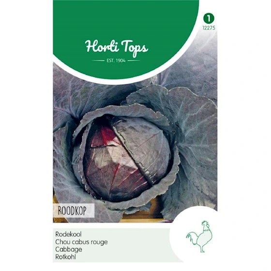 [H2275] Chou rouge Tête noire - 2 g