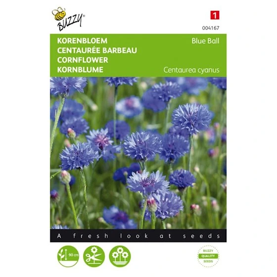 [B4167] Centaurée Bleu Ball - 1,5 g