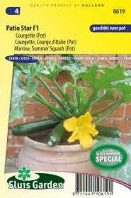 [R0619] Courgette Patio Star F1 - 10 graines