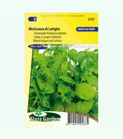 [R0187] Laitue à couper mélange de variétés italiennes - 1500 graines