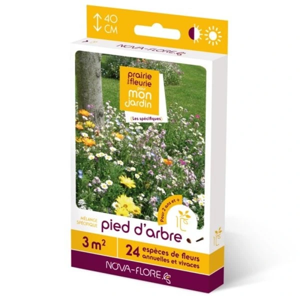 [N25518] Prairie fleurie Spécifiques - Pied d'arbre - 3 m²