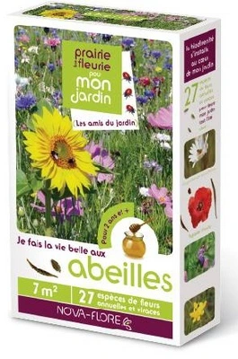 Prairie fleurie - Mélange Abeilles - 7 m²