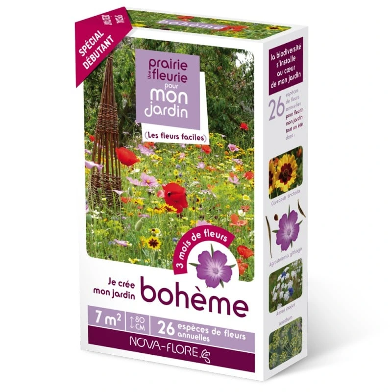 [N25188] Prairie fleurie - Bohème - 7 m²