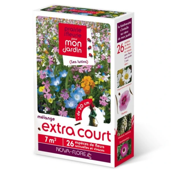 Prairie fleurie - Extra court - 7 m²