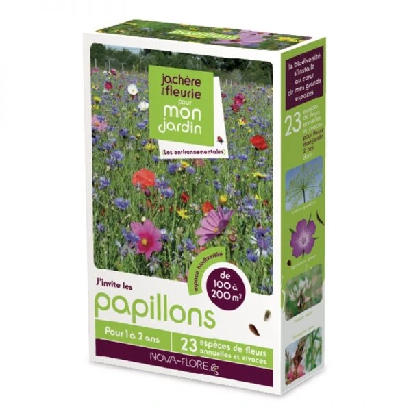 [N25176] Jachère fleurie - Papillons - 100 À 200 m²