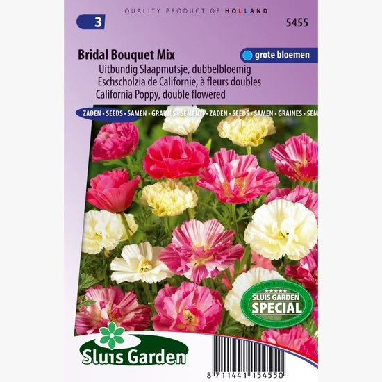[R5455] Eschscholtzia double Bridal Bouquet 0,3 g