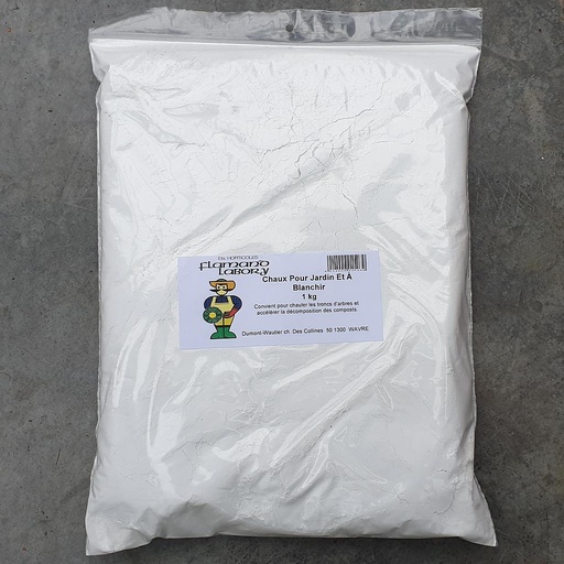 [CHAUHYD1] Chaux Pour Jardin Et À Blanchir (1 kg)