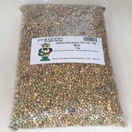 [ENGROSMO1] Engrais à diffusion lente 12-8-19 (+1,8 MgO + TE) (1 kg)