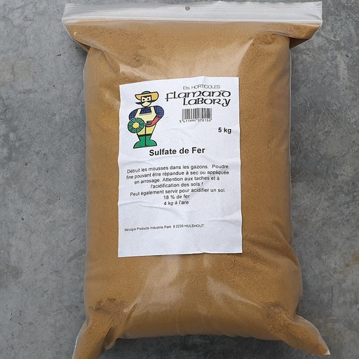 [SULFATEFER05] Sulfate de Fer (5 kg)
