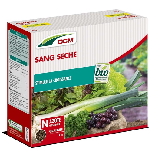 [DCM1003414] Poudre de sang dessèché (3 kg)