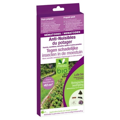 [PB1-6002] Nématodes contre les nuisibles du potager (40 m²)