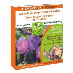 [PB1-8010] Phéromone contre le ver des prunes et mirabelles  (2 capsules)