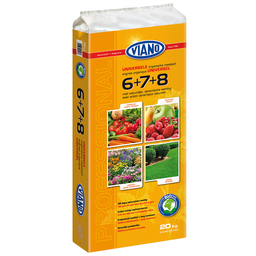 [VIANOTM67820] 6-7-8 Engrais Bio Universel Avec Bactéries (200 m² - 20 kg)