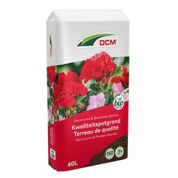 [DCM1004519] Terreau Géraniums & Surfinias & Plantes fleuries (60 L)