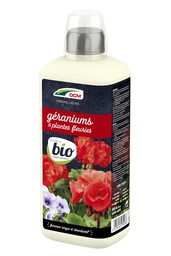 [DCM1004210] Engrais Liquide Géraniums, surfinias & plantes fleuries (0,8 L)